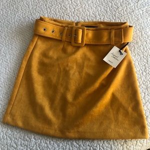 Suede Skirt 💃